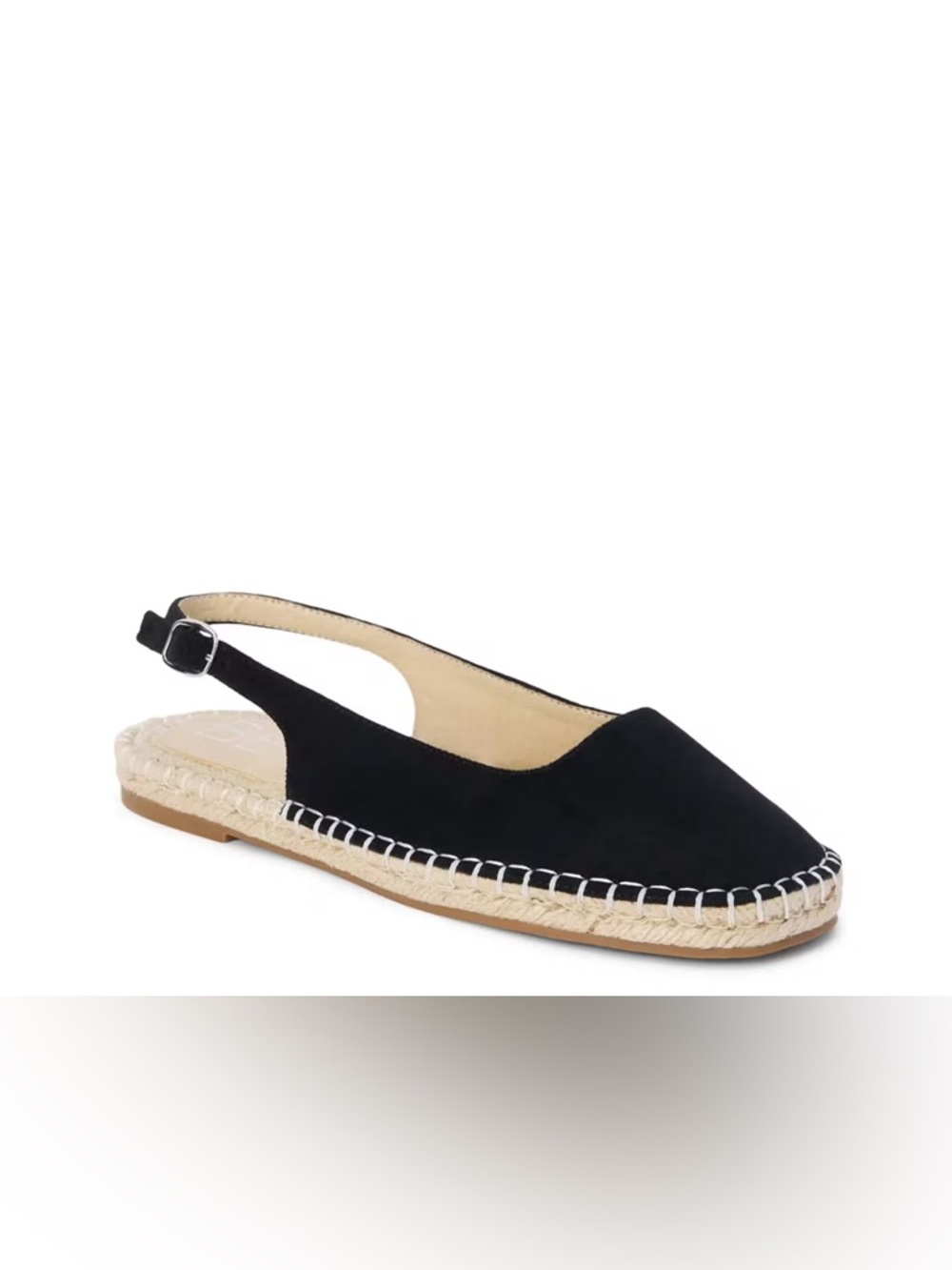 NWOT BEACH By Matisse Juliet Espadrille Flay Shoes Black Women’s Size 8 7380